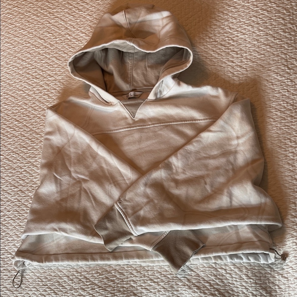 DSG Beige and Cream Hoodie